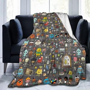 Tolicabo Blanket Plush Blanket,Fluffy Blanket,Bed Throw Blanket Gifts for Girls Cozy Gifts for Men, Kids Blanket,Bedroom Decor