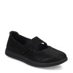 Clarks Cloudsteppers Women's Breeze MJ Mary Jane Flat, Black Synthetic, 10 Wide US