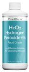 Viva Doria H2O2 Hydrogen Peroxide 6 Percent, Food Grade, 16 Fluid Ounce (473 mL)