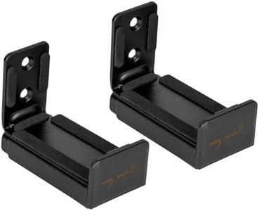 myWall Soundbar HZ30L, supporto da parete universale Soundbar con una profondità di 8,9-15,5 cm, supporto da parete cassette altoparlanti con cuscinetti antiscivolo Eva, fino a 15 kg