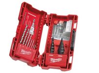 Milwaukee 48899350 10 Piece HSS-G Step and Drill Combo Set