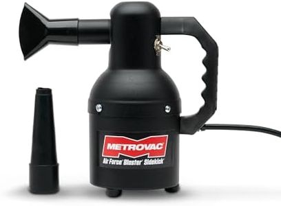 Metrovac Sidekick SK-1 Motorcycle Dryer and Air Force Blaster Sidekick with 12 Foot Cord and Matte Finish for Profesional Motorcycle Detailing, Made in the USA