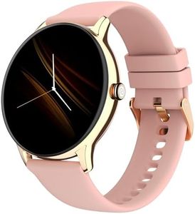 Noise Twist Go Round dial Smartwatch with BT Calling, 1.39" Display, Metal Build, 100+ Watch Faces, IP68, Sleep Tracking, 100+ Sports Modes, 24/7 Heart Rate Monitoring (Rose Pink)