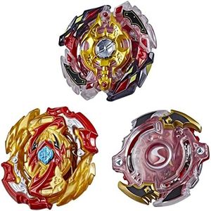 BEYBLADE Burst Evolution Trio Spryzen 3-Pack; Legend Spryzen S3, Lord Spryzen S5, Spryzen S2 Balance-Type Battling Game Top Toys