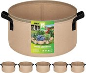 iPower 15 Gallon 5 Pack Grow Bags N