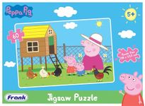 Frank Peppa Pig Jigsaw Puzzle (60 Pieces) for Kids Above 5+ Years - Fun & Challenging Brain Booster Games - Educational Puzzle for Focus and Memory -60405