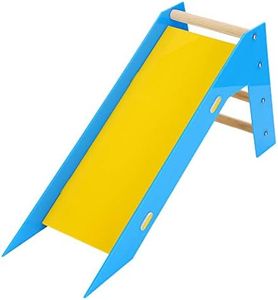 Hztyyier Scivolo per Uccelli Pappagalli Addestramento Giocattolo Salire Scivolo Giocattoli Scala Strisciante per Piccoli Uccelli Abilità di Intelligenza Bird Training Supplies