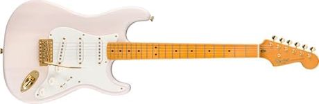 Squier Classic Vibe 50s Stratocaster Electric Guitar, with 2-Year Warranty, White Blonde, Maple Fingerboard