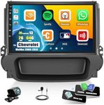 2+64G Android 13 Car Stereo for Chevrolet Malibu 2009-2014 with Wireless Apple Carplay Android Auto,9 Inch Touch Screen Car Radio with GPS WiFi GPS Navigation Bluetooth FM/RDS Radio SWC +Backup Camera