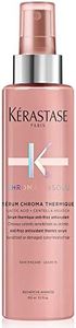 Kérastase Chroma Absolu, Heat Protection Serum, Anti-Frizz, For Sensitised or Damaged Color-Treated Hair, With Vitamin E & Lactic Acid, Sérum Chroma Thermique, 150ml