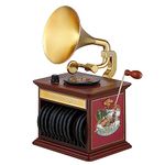 Mr. Christmas 90th Anniversary Gramophone, Brown