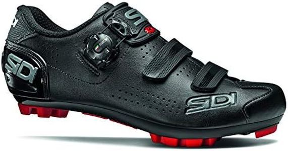 Sidi Men's Trace 2 Mega Cycling Shoes, Color: Black/Black, Size: 48 (SMS-T2M-BKBK-480)