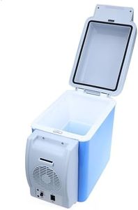Tignapoo 12V 7.5L Capacity Portable Car Refrigerator Cooler Warmer Truck Electric Fridge for Travel RV Boat