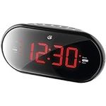 GPX C253b PLL Dual Alarm Clock Radi