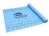 SIPA 100 GSM Breathable Waterproof Synthetic Roof Underlayment 48” x 250' Blue