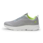 Boldfit Running Shoes for Man Comfortable Sports Shoes for Men Running Lightweight Gym Shoe for Men Workout Soft Cushioned Walking Shoe for Man Anti Slip Gym Footwear Grey Neon