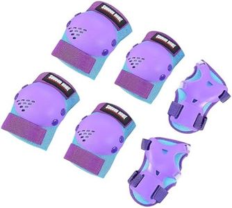 SOHOUR HOME Kids/Youth Knee Pads Elbow Pads Wrist Guards Protective Gear Set for Kids Roller Skates, Inline Skating, Cycling, BMX Bike, Skateboard, Scooter Riding And Outdoor Extreme Multi-Sports