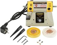 Polishing Machine Set 220 V 350 Watt Electric Grinder Polishing Machine for Jewellery Dental Lathe Motor for Grinding and Polishing EU Plug