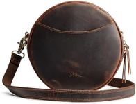 S-ZONE Leather Crossbody Bags for W