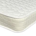 Mattress for Caravans, Campervans, Motorhomes: Premium Quality & Affordable Memory Foam & Spring Comfort (Cream Quilted Bubble, Caravan (Approx. 63 x 182 cms))