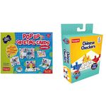 Funskool Handycrafts Pop Up All Occasion Greeting Cards Games - Travel Chinese Checkers