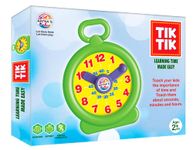 Ratna's TIK Clock for Kids. Teach Your Kid Timing, Let Them Learn Seconds, Minutes and Hours