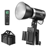 Godox ML60 60W LED Light,Portable Handheld LED Light,8 FX Effects,CRI 96+/TLCI 97+,Ultra Quiet Fan