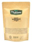 Organic Ground Linseed | Flaxseed Golden 1kg -Certified Organic, Non-GMO, Vegan, No Additives, No Preservatives, Resealable Bag by Thames Organic Golden 1kg