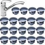 Haowul 20 Pcs Universal Faucet Signs Buttons for Kitchen Bathroom Sinks Faucets Replacement Part