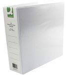 Q-Connect KF01334Q Presentation 4D-Ring Binder 65 mm A4 - White [Pack of 6]