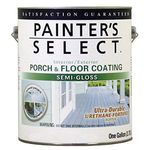 A USA Made Product PAINTER�S SELECT Interior/Exterior Ultra Durable Urethane Fortified Acrylic Latex Paint, Semi-Gloss Finish, Porch & Floor Coating, White Base(For Light Colors) 1 Gallon, Eco-Friendly Paint