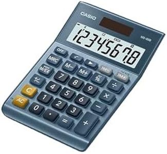 Casio MS-80B Standard Function Desktop Calculator Blue