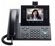 Cisco 9951 - IP Phone (640 x 480 pixels, 12.7 cm (5"), 200 inputs, G.711a, G.722, G.729a, H.264/AVC, 30 fps) Charcoal