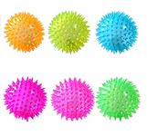 Woofy LED Whistle Squeaky Squeaker Sound Ball for Puppy, Dog & Cat, Pet Chew Playing Rubber Ball Toy Small Pet Only - 1 Pieces