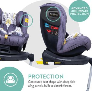 Cosatto Rotate 360 Car Seat – Fika Forest, Swivel Baby Seat