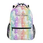 ALAZA Girls Unicorn Backpacks for School Galaxy Pony Horse Rainbow Star Bookbags for Kids Teen Toddler Fashion Daypack Rucksack Travel Laptop Bag