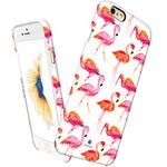 iPhone 6 / 6s case Slim, Akna Vintage Obsession Series High Impact Slim Hard Case with Soft Fabric Interior for both iPhone 6 & 6s(4.7" iPhone) [Flamingo](U.K)