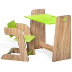 Alex Daisy Texas Height Adjustable Kids Study Table and Chair Set