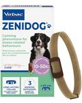 Virbac Zenidog Calming Collar for Dogs - Stress & Anxiety Support Collar for Medium to Large Dogs
