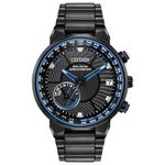 Citizen Men's CC3038-51E Satellite Wave World GPS Time Keeping Eco-Drive Watch, Black, Large