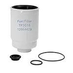 6.6 Duramax Diesel Fuel Filter with Seals | for 2001-2016 Chevy Silverado 2500 HD 3500 HD Express GMC Sierra 2500HD 3500HD Savana | Replaces# TP3018, TP3012, 12664429, 12633243