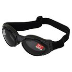 Bobster Bugeye Goggles,Black Frame/Smoked Lens,one Size