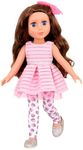 Glitter Girls - Bluebell 14-inch Poseable Fashion Doll - Dolls for Girls Age 3 & Up,Pink, Brown, Silver, Blue