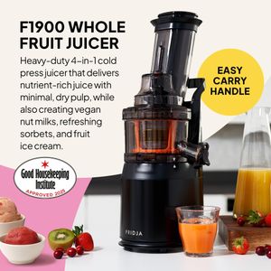 Fridja f1900 Cold Press Juicer – Slow Masticating Juice Extractor