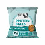 Insane Fit - PROTEIN BALLS Cookie Dough (PACK OF 4 x 60G) | 15G Protein | Daily Protein for Fitness, Gym, Workout, Travel, Office | Sugarfree, All Natural, Vegan, Healthy Snack for Active Lifestyle