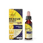 Rescue Remedy Kids Restful Nights Dropper, for A Natural Night’s Sleep, Flower Essences, to Support Your Child and Promote A Calming Bedtime Routine, Alcohol Free, Alternative to Sleep Aid for Kids