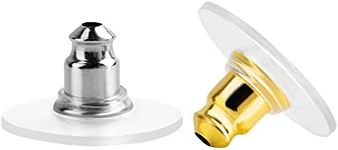 Bullet Clutch Earring Backs with Pa
