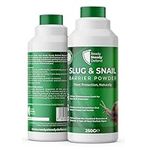 Slug & Snail Barrier Powder 250g - Advanced Diatomaceous Earth Natural Slug and Snail Control, Effective Indoor and Outdoor Repellent for Gardens, Safe and Eco-Friendly Solution for Plant Protection