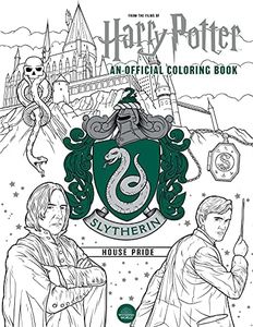 Harry Potter: Slytherin House Pride: The Official Coloring Book: (Gifts Books for Harry Potter Fans, Adult Coloring Books)