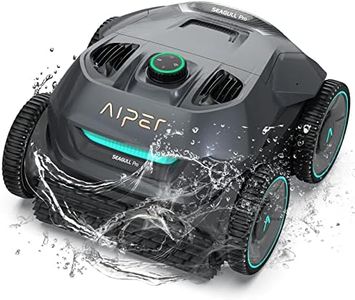 AIPER Seagull Pro Pool Cleaner Robot, Pool Waterline Cleaning Vacuum with Quad-Motor System and Smart WavePath Navigation, Suitable for 150㎡ In-Ground Pool with 150 Mins Lasting